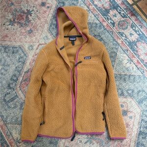 Patagonia retro pile hoodie